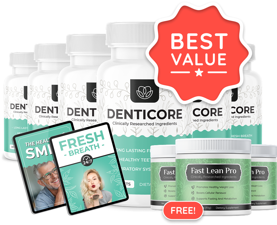 6 bottles DentiCore